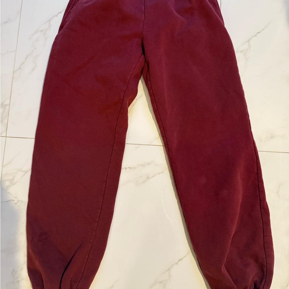 John Galt Maroon Jogger Pants